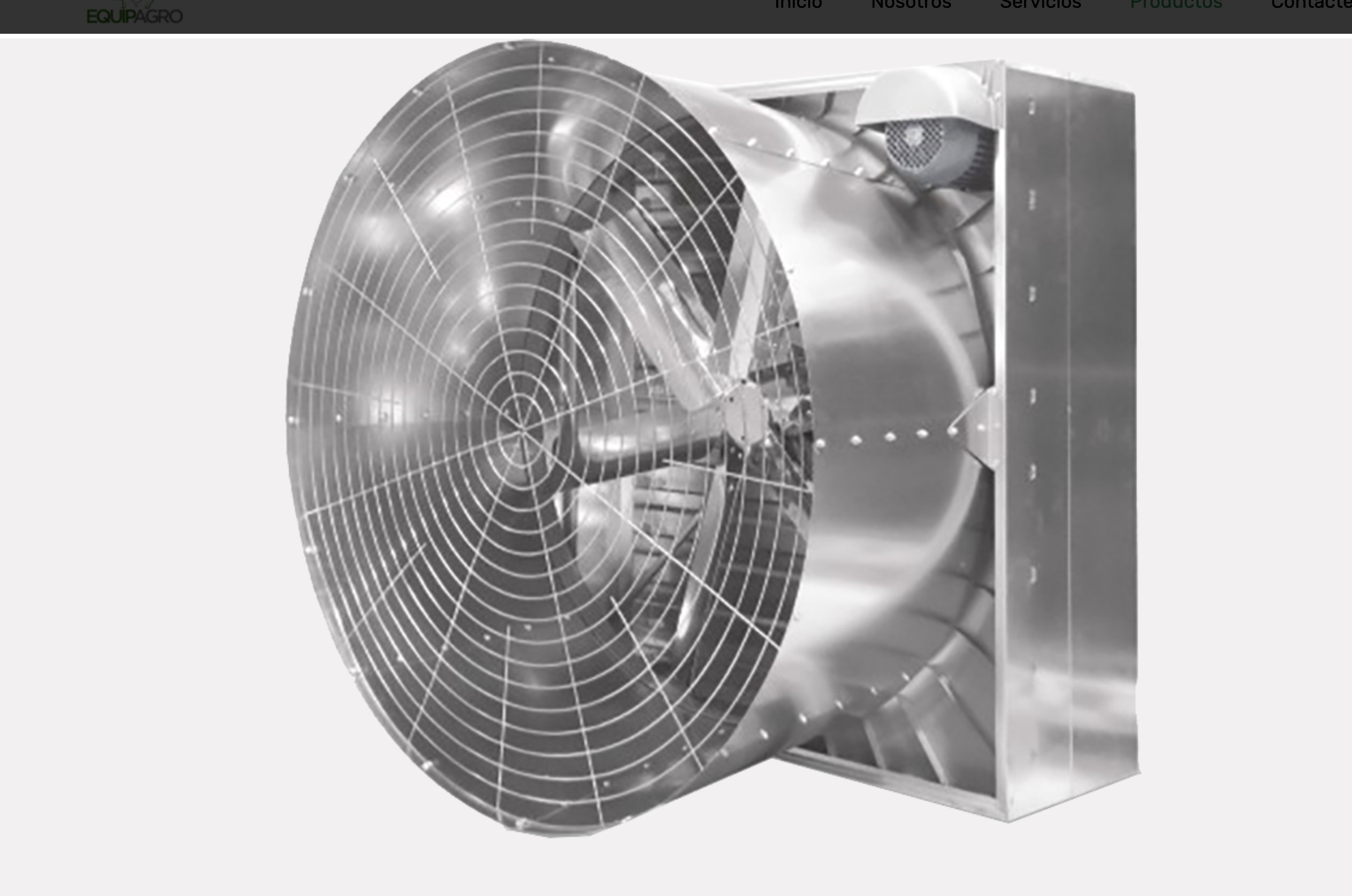 CENTRIFUGO VENTILADOR PARA GRANJA